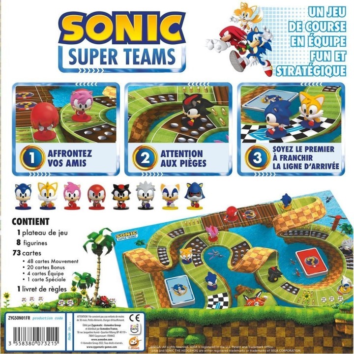 Jeux de société - Sonic Super Team