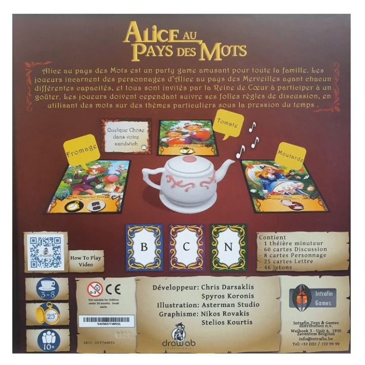 Jeux de société - Occasion - Alice au Pays des Mots