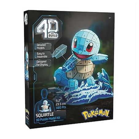 Jeux de Construction – 4D Build Pokémon : Carapuce
