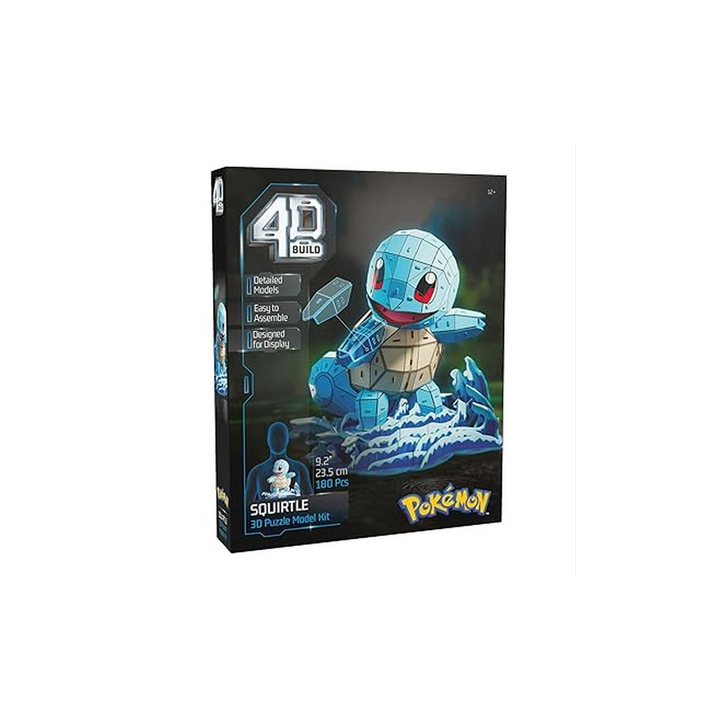 Jeux de Construction – 4D Build Pokémon : Carapuce