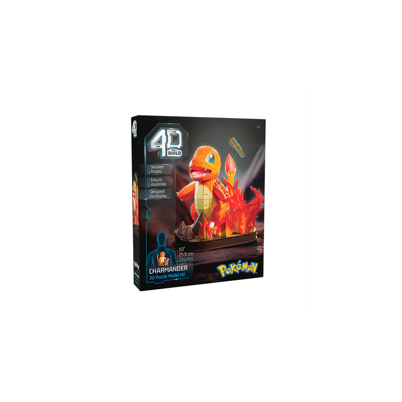 Jeux de Construction – 4D Build Pokémon : Salamèche Jeux de Construction – 4D Build Pokémon : Salamèche