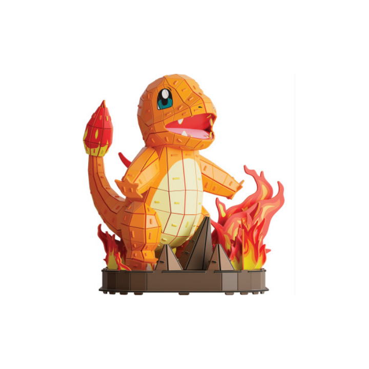Jeux de Construction – 4D Build Pokémon : Salamèche