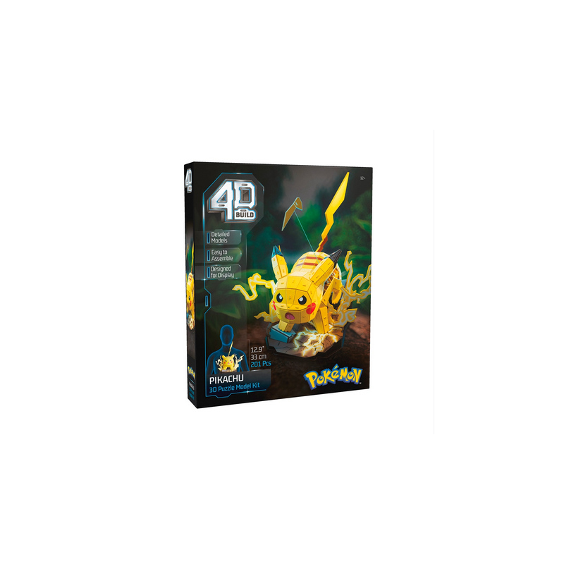 Jeux de Construction – 4D Build Pokémon : Pikachu Jeux de Construction – 4D Build Pokémon : Pikachu