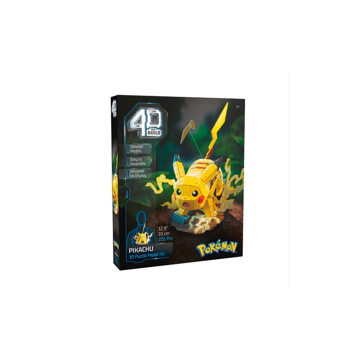 Jeux de Construction – 4D Build Pokémon : Pikachu