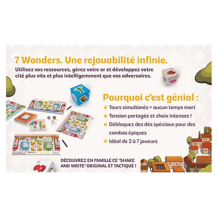 Jeux de société - 7 Wonders Dice