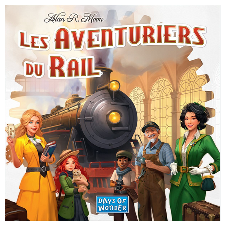 Jeux de société - Les Aventuriers du Rail : US - Édition 2025