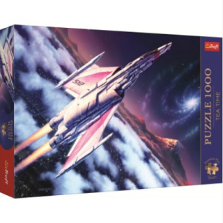 Puzzle Trefl - Tea Time : Vol Dans L'Espace - 1000 Pièces