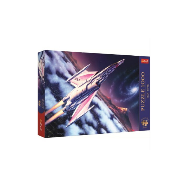 Puzzle Trefl - Tea Time : Vol Dans L'Espace - 1000 Pièces