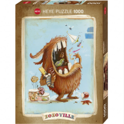 Puzzle Heye - Zozoville : Omnivore - 1000 Pièces