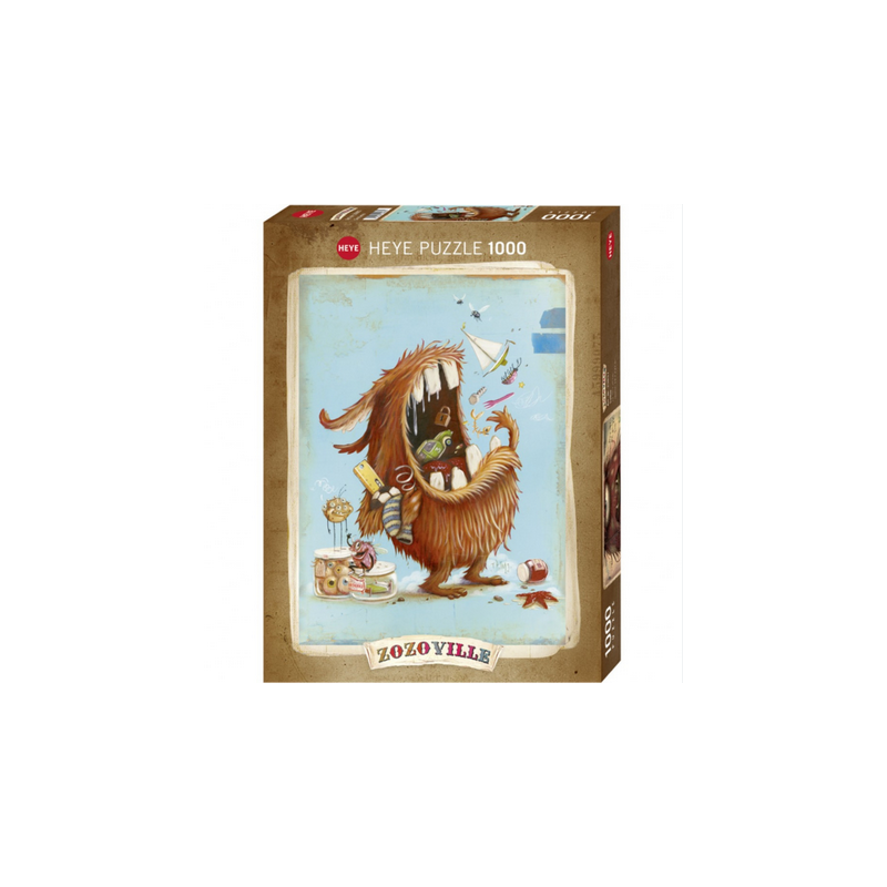 Puzzle Heye - Zozoville : Omnivore - 1000 Pièces Puzzle Heye - Zozoville : Omnivore - 1000 Pièces