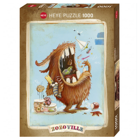 Puzzle Heye - Zozoville : Omnivore - 1000 Pièces