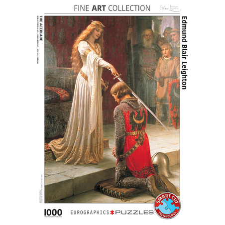 Puzzle Eurographics Fine Art - Edmund Blair Leighton : L'Adoubement - 1000 Pièces