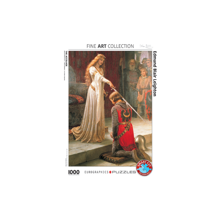 Puzzle Eurographics Fine Art - Edmund Blair Leighton : L'Adoubement - 1000 Pièces