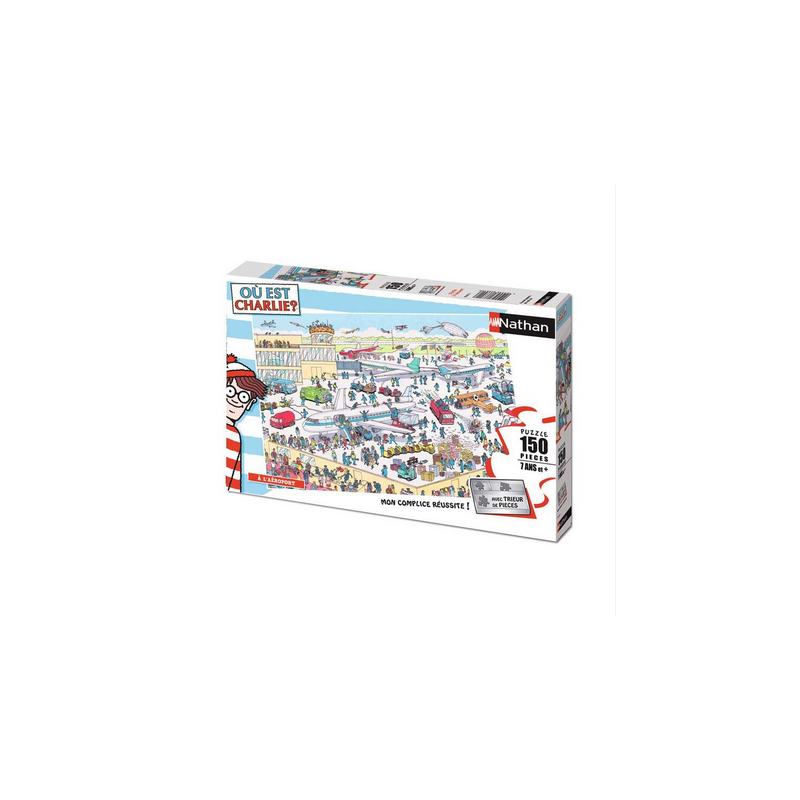 Puzzle - Occasion - Où est Charlie ? : Charlie à l'aéroport Puzzle - Occasion - Où est Charlie ? : Charlie à l'aéroport