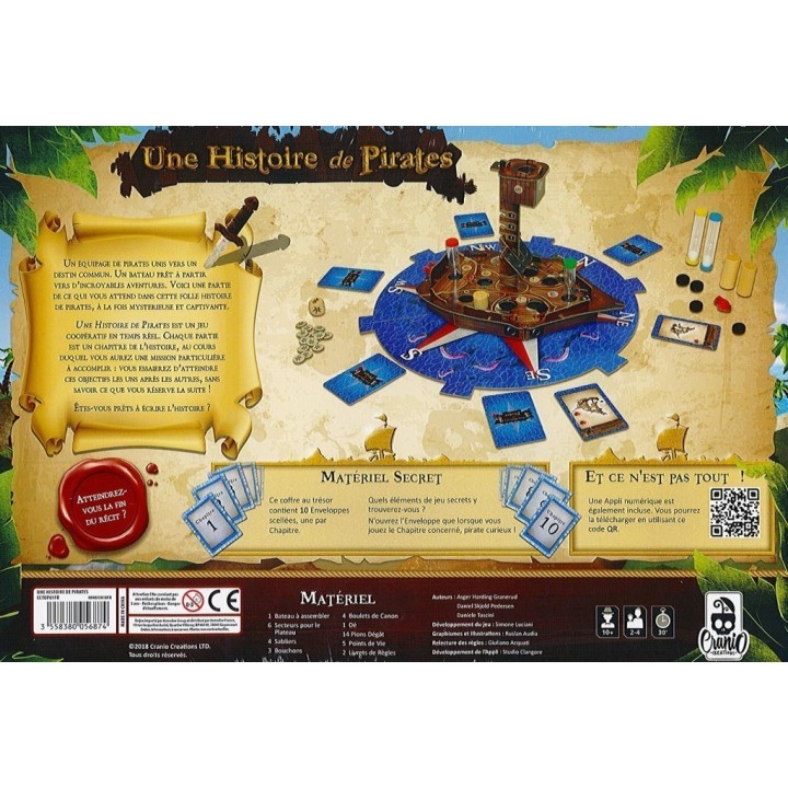 Jeux de société - Une Histoire de Pirates