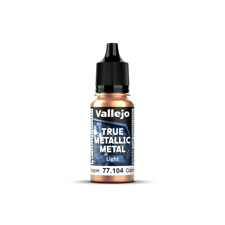 Peinture Vallejo True Metallic Metal - Light : Ancient Copper - Cobre Antiguo