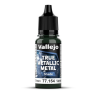 Peinture Vallejo True Metallic Metal - Shade : Dusken Green - Verde Sombrio Peinture Vallejo True Metallic Metal - Shade : Dusken Green - Verde Sombrio