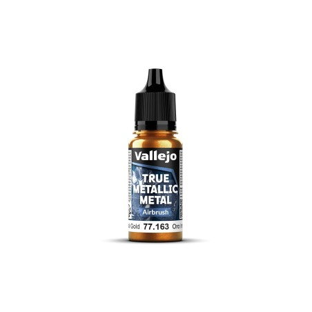 Peinture Vallejo True Metallic Metal - Airbrush : Impérial Gold - Oro Imperial