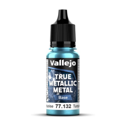 Peinture Vallejo True Metallic Metal - Base : Hydra Turquoise - Turquesa Hidra