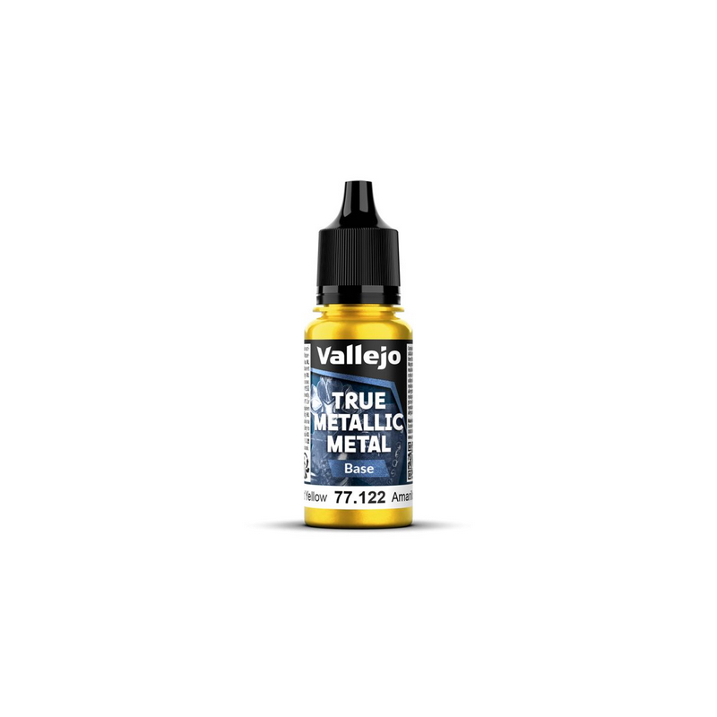Peinture Vallejo True Metallic Metal - Base : Radiant Yellow - Amarillo Radiante Peinture Vallejo True Metallic Metal - Base : Radiant Yellow - Amarillo Radiante