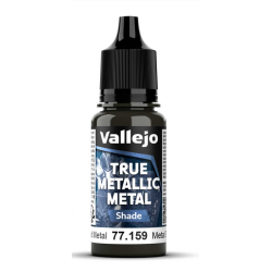 Peinture Vallejo True Metallic Metal - Shade : Aged Metal - Metal Envejecido