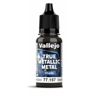 Peinture Vallejo True Metallic Metal - Shade : Arcane Gold - Oro Arcano