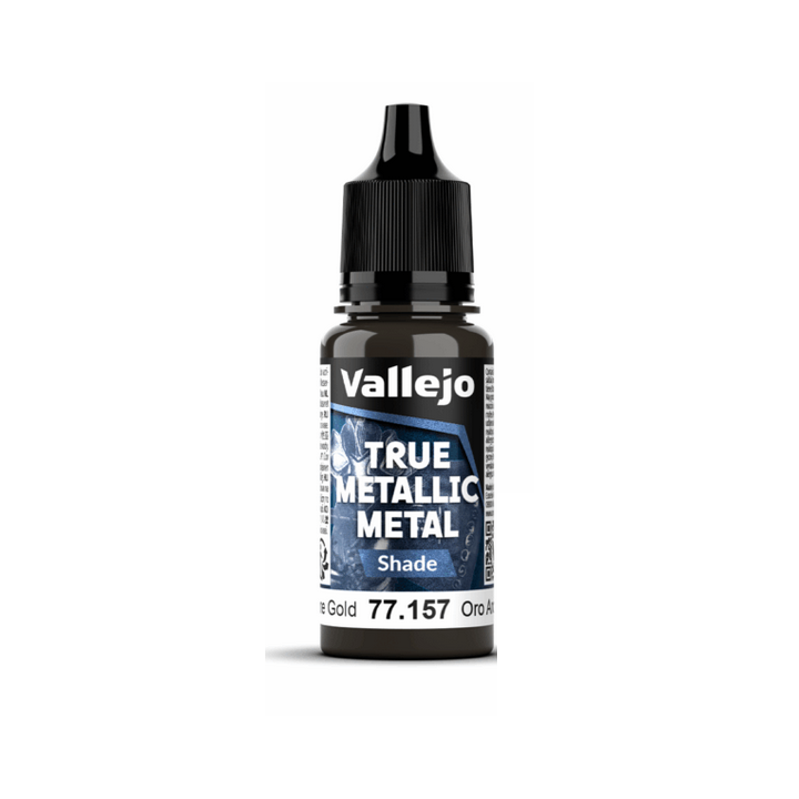 Peinture Vallejo True Metallic Metal - Shade : Arcane Gold - Oro Arcano