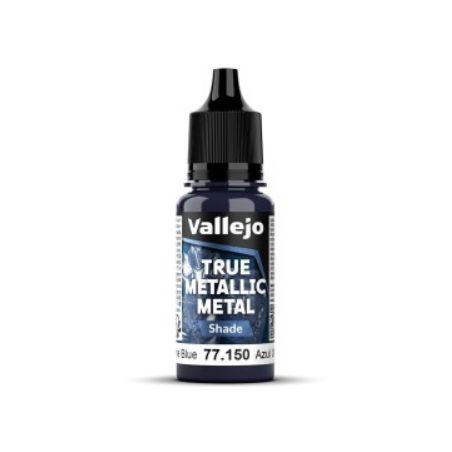Peinture Vallejo True Metallic Metal - Shade : Ultramarine Blue - Azul Ultrama