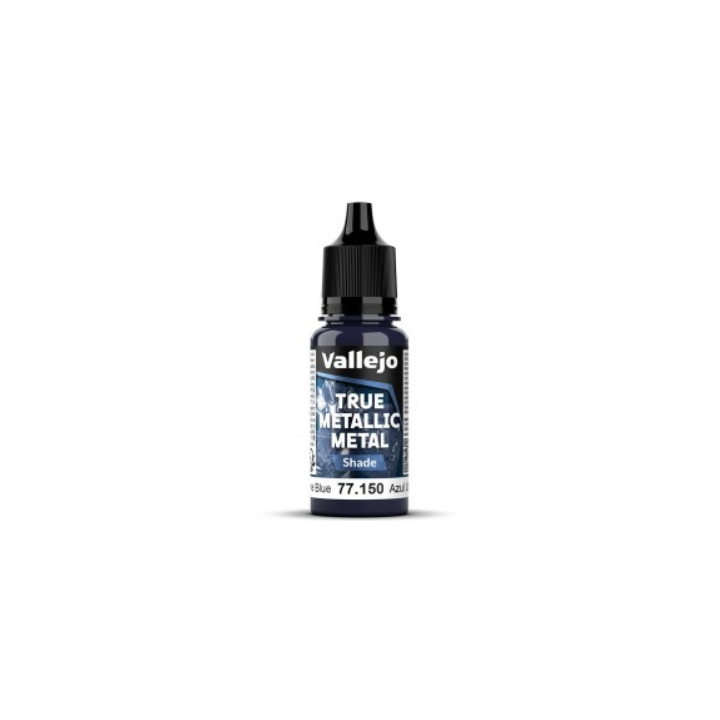 Peinture Vallejo True Metallic Metal - Shade : Ultramarine Blue - Azul Ultrama