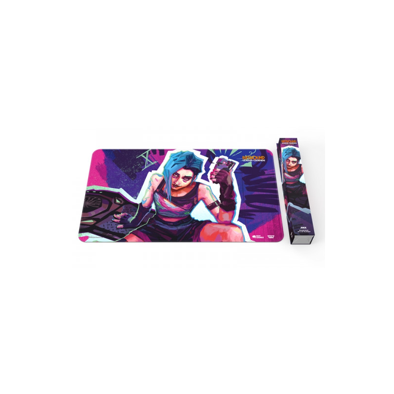 Riftbound - Tapis de jeu illustré - Riot Games, League of Legends : Jinx