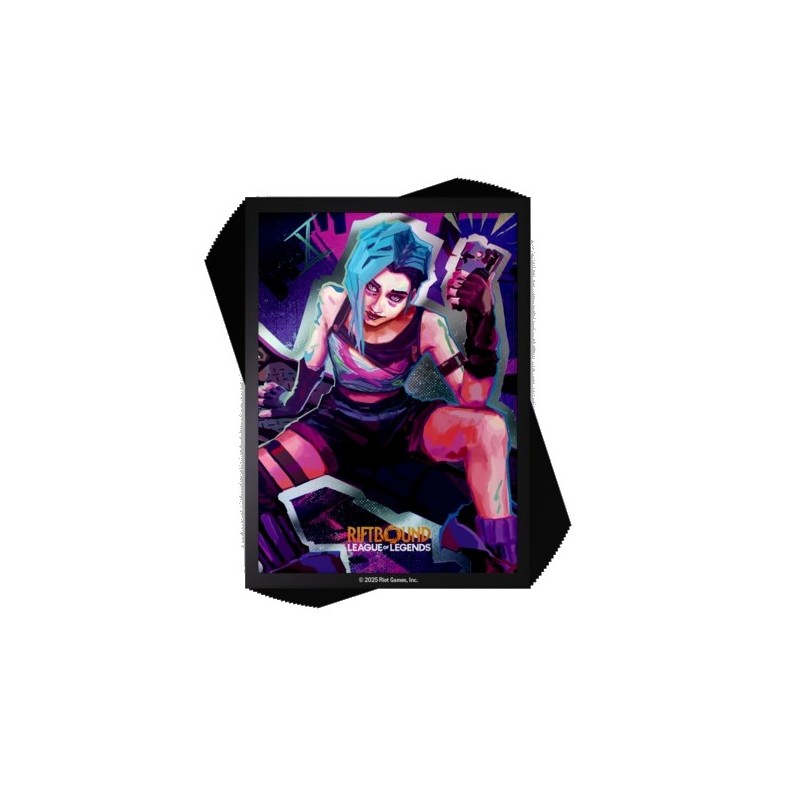 Riftbound - Protège-cartes illustré - Riot Games, League of Legends : Jinx