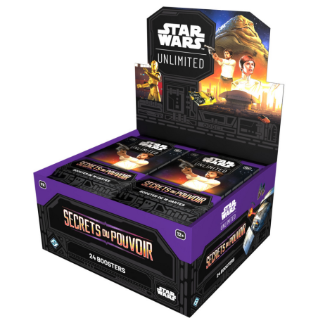 Précommande : Booster Star Wars : Secrets du Pouvoir - Boite Complète