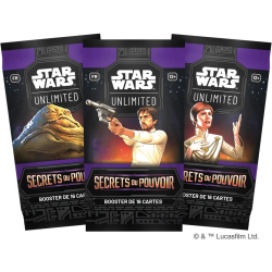 Booster Star Wars : Secrets du Pouvoir - Boite Complète