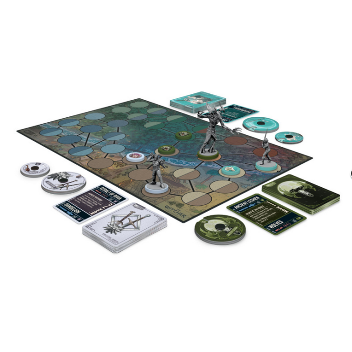 Jeux de société - Unmatched : The Witcher : d'Argent et d'Acier