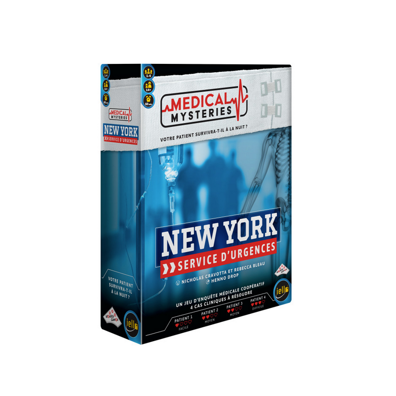 Jeux de société - Medical Mysteries - New-York Service d'Urgences Jeux de société - Medical Mysteries - New-York Service d'Urgences