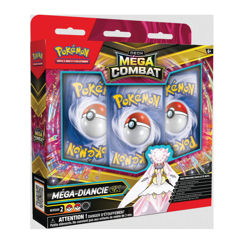 Pokémon - Deck Méga-Combat : Méga-Diance EX