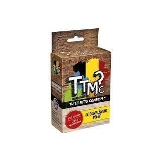 Jeux de société - TTMC - Tu Te Mets Combien ? Extension Le Complément Belge