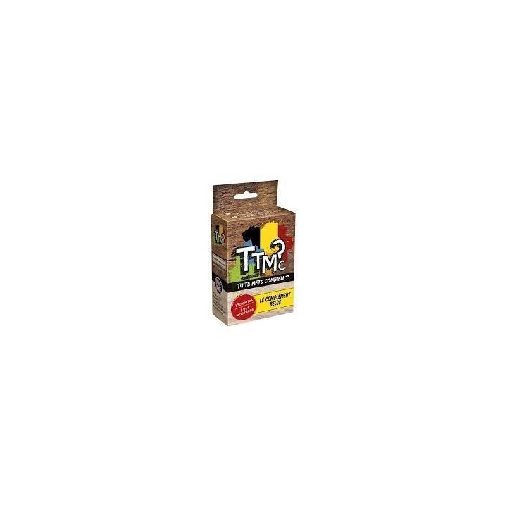 Jeux de société - TTMC - Tu Te Mets Combien ? Extension Le Complément Belge