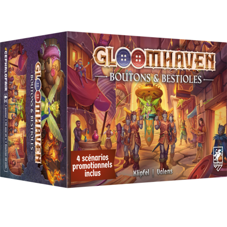 Jeux de société - Gloomhaven : Boutons & Bestioles