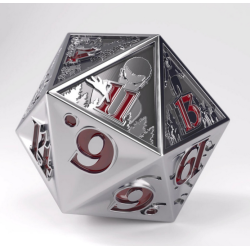 D20 Premium Metal - Gamegenic - Stranger Things : Hellfire Club