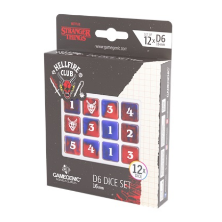 Set de dés - Gamegenic - Stranger Things : Hellfire Club