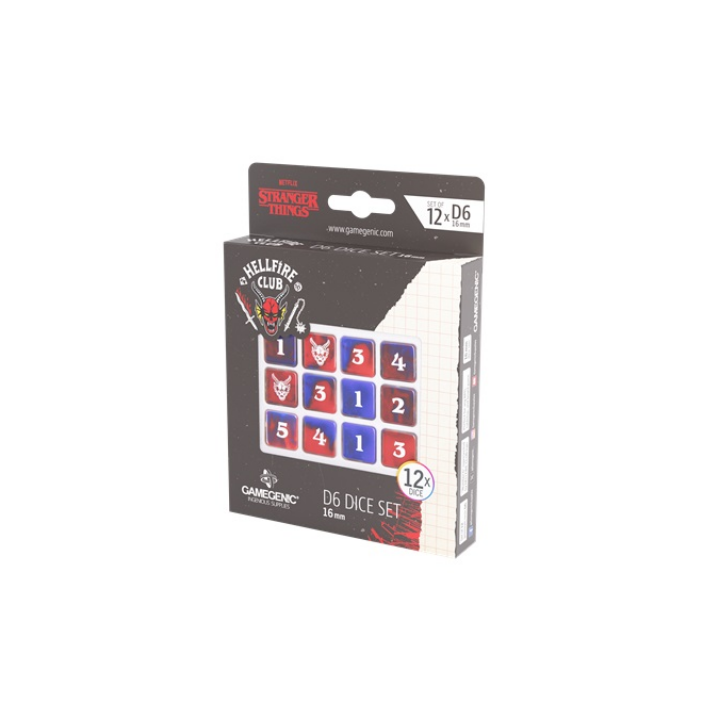 Set de dés - Gamegenic - Stranger Things : Hellfire Club