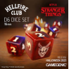 Set de dés - Gamegenic - Stranger Things : Hellfire Club