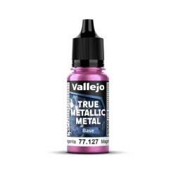 Peinture Vallejo True Metallic Metal - Base : Crimson Magenta - Magenta Carmesi