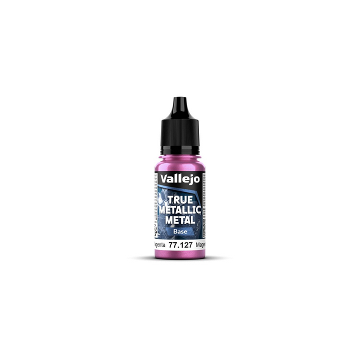 Peinture Vallejo True Metallic Metal - Base : Crimson Magenta - Magenta Carmesi