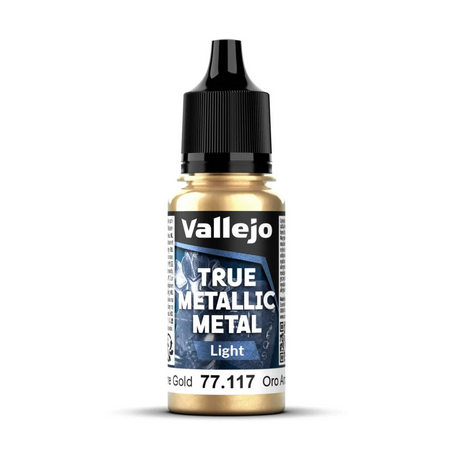 Peinture Vallejo True Metallic Metal - Light : Arcane Gold - Oro Arcano
