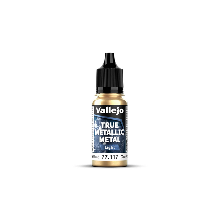 Peinture Vallejo True Metallic Metal - Light : Arcane Gold - Oro Arcano