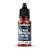 Peinture Vallejo True Metallic Metal - Airbrush : Ruby Red - Rojo Rubi
