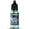 Peinture Vallejo True Metallic Metal - Airbrush : Beetle Green - Verde Escarabajo