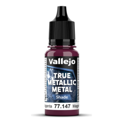 Peinture Vallejo True Metallic Metal - Shade : Crimson Magenta - Magenta Carmesi